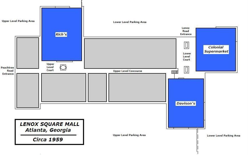 Malls of America: Lenox Square Mall