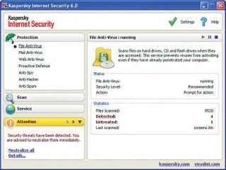 Kaspersky Internet Security 6.0