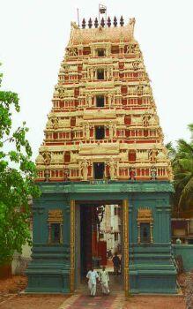 [Sri Lakshmi Narasimha Nanganallur MMTC Colony Temple Gopuram]