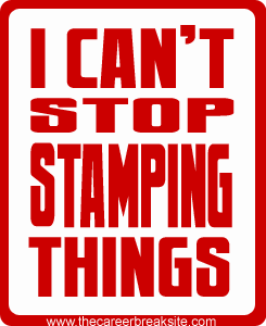Rubber Stamp: I can't stop stamping