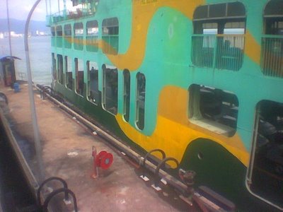 i wonder why they must paint the ferry like that