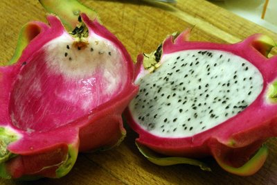 Dragon Fruit, half eaten