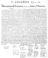 Declaration of Independence