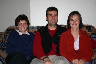 Julia with Dean & Paula 2005 South Africa