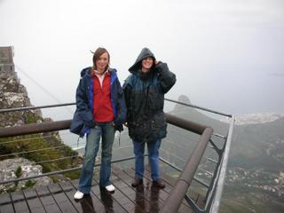Paula & Susannah overlooking Lion's Head