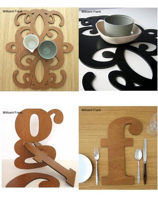 millicent frank place mats