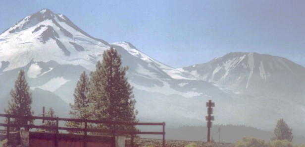 Mt. Shasta from the north (photographer: Michael McNeil)
