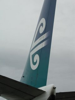Air New Zealand B737 - The Tail - nice Koru