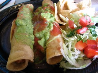 Chicken and Beef Taquitos from Rudy's