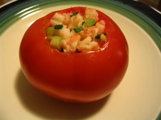 Shrimp Salad-Stuffed Tomatoes