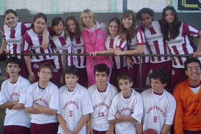 alunos da Escola Construindo