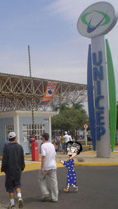 entrada do campus