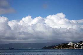 Oriental Bay in Wellington, New Zealand
