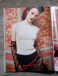 High Neck Lace Top from Holiday Vogue 2005