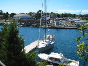 RAFT docked in Little Tub Harbour