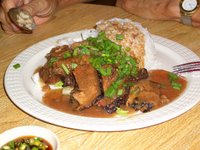 Stewed Pork on rice