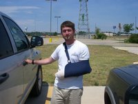 Walter e o braço quebrado - Walter and his broken arm
