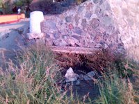 Raw sewage from clandestine drain next to La Boquita Canal
