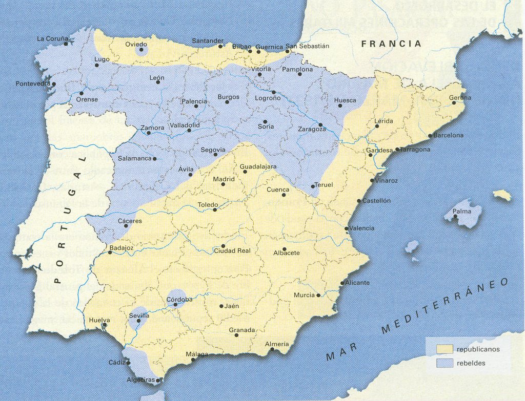 Calendario – SPA 356 La guerra civil española y revolución