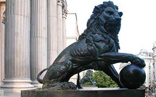León del Congreso de los diputados