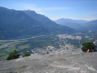 Squamish as seen from the Stawamus Chief