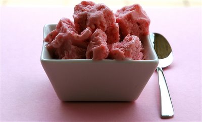 Strawberry Yoghurt Icecream