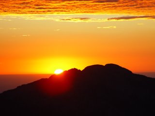 Rocky Mountain Sunrise from Long's Peak Trail
