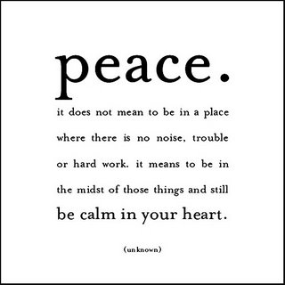 the meaning of peace