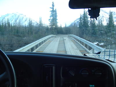 Un pont -made in Alaska- (Alaska, USA, Amérique du Nord) 