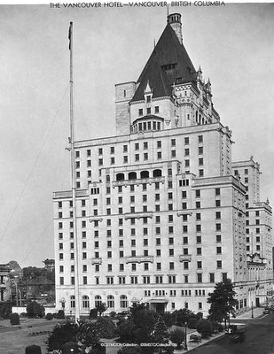 L'hotel de Vancouver en C-B, Canada