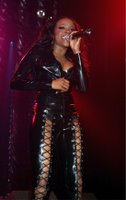 The Sugababes On Stage Dressed in PVC