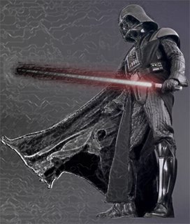Darth Vader belongs to George Lucas; the photo manipulation concept however, is mine.