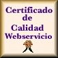 Certificado de Calidad de Webservicio.com