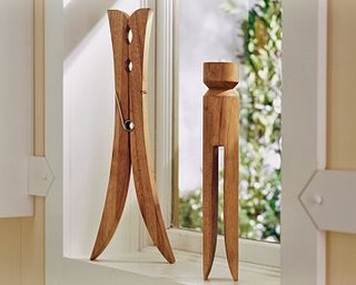 Pottery Barn - Wooden Clothespin