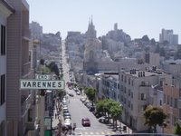 San Francisco, between the Cathedral of Peter and Paul Parish, and Coit Tower (c) Kayar Silkenvoice