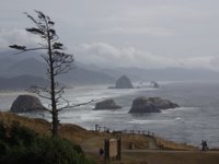 Cannon Beach from Ecola Point