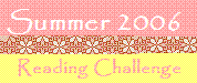 Summer Reading Challenge 2006 button