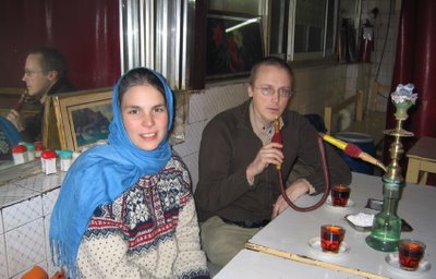 Ildikó and Ilari in Iran