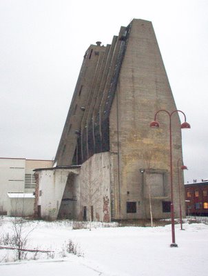 Cellulose factory remains Alvar Aalto Oulu
