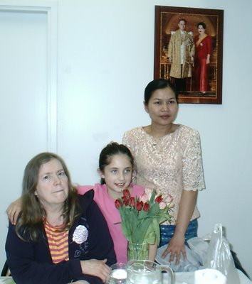 Annikki, Asha and Pailin