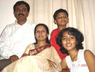Balu, Renuka, Anaya, Shashank, Bangalore 2005