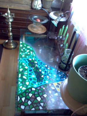 Mosaic Glass table Top