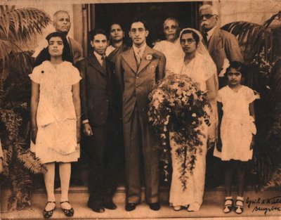 May 11th 1936, Wedding of Appachen and Ammachi