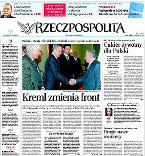 Un ejemplar de Rzeczpospolita