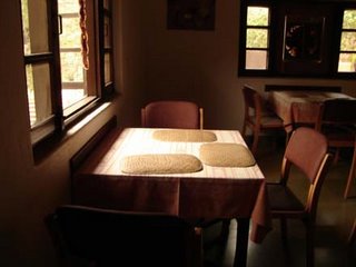 Light on the Dining Hall