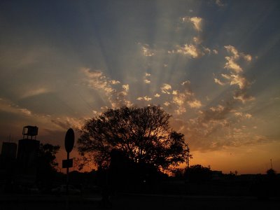 Sunset at Connaught Place, New Delhi