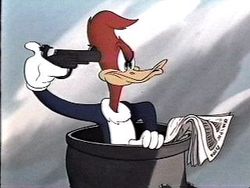Imagorama - •EL SHOW DEL PÁJARO LOCO (1957-1958) Revoltoso y alocado pájaro  carpintero con la risa más famosa de los dibujos animados Creado por Walter  Lantz en 1940 para Universal Aventuras disparatadas