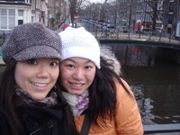 Me and Lorea by a canal