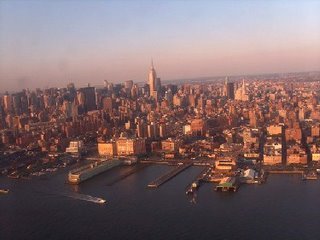 Vista aérea de Manhattan