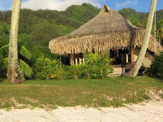 Our bungalow in Moorea